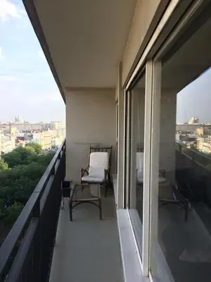 Balcon ou terrasse dans l'établissement Parc des Vignoles