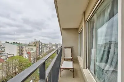 Balcon ou terrasse dans l'établissement Parc des Vignoles