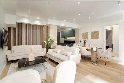 Coin salon dans l'établissement APT 10P 160m2 WITH TERACe