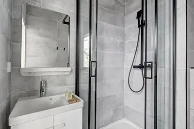 Salle de bains dans l'établissement 377 Suite Stella - Superbe Appartement à Paris