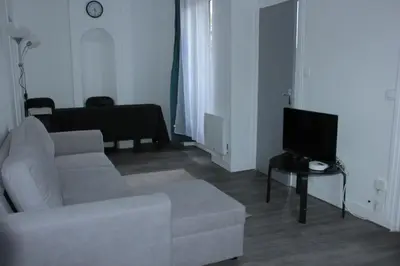 Coin salon dans l'établissement appartement pantin