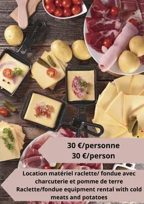 Nourriture dans l'appartement ou à proximité