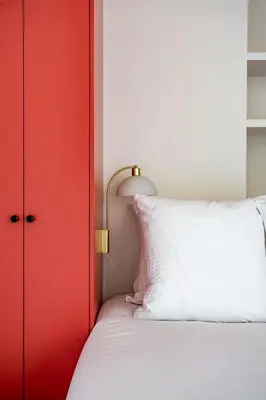 Un ou plusieurs lits dans un hébergement de l'établissement The Paris 15 Place