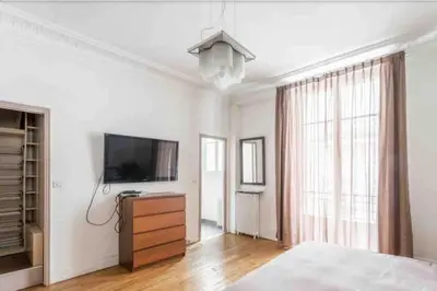 Télévision ou salle de divertissement dans l'établissement Appartement fabuleux - 16eme