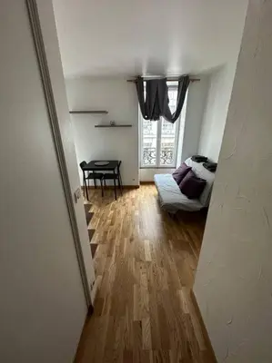 Un ou plusieurs lits dans un hébergement de l'établissement Central Studio Paris 1C