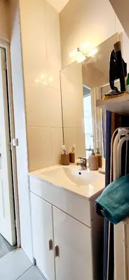 Plan de l'établissement Studio & Expansive Terrace: Urban Oasis in Paris!
