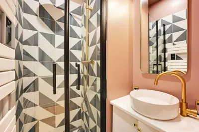 Salle de bains dans l'établissement Haven of peace-2BR-4P-Near the Palais de Garnier