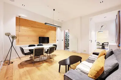 Télévision ou salle de divertissement dans l'établissement Haven of peace-2BR-4P-Near the Palais de Garnier