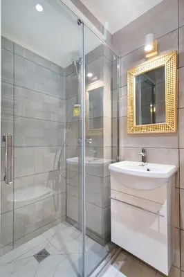 Salle de bains dans l'établissement STUDIO Boulogne Roland Garros