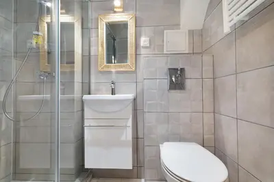 Salle de bains dans l'établissement STUDIO Boulogne Roland Garros
