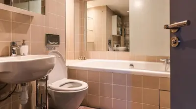 Salle de bains dans l'établissement Le Notre Dame - Luxury Apartment with Seine View
