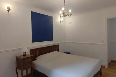 Un ou plusieurs lits dans un hébergement de l'établissement Apartment near Bastille and gare de Lyon