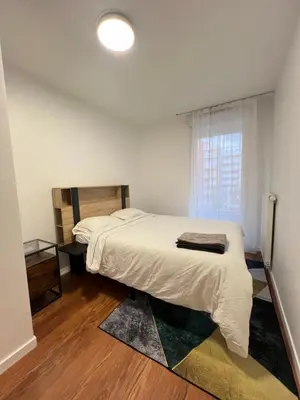 Un ou plusieurs lits dans un hébergement de l'établissement W&L Paris Apartment 68m - 3 min Métro 4 - A Paris Centre 15min