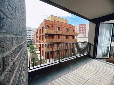 Balcon ou terrasse dans l'établissement W&L Paris Apartment 68m - 3 min Métro 4 - A Paris Centre 15min