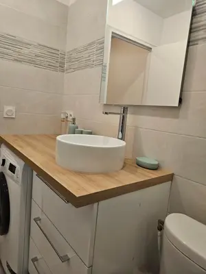 Salle de bains dans l'établissement Studio Paris Clichy