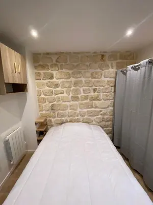 Un ou plusieurs lits dans un hébergement de l'établissement Appartement neuf à louer, Paris Sacré Cœur