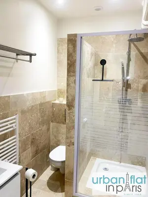 Salle de bains dans l'établissement Urban Flat 167 - Luxury 1 Bedroom Flat in Paris
