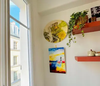 Plan de l'établissement artist flat 450m to Mont Martre