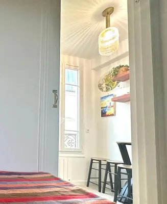 Plan de l'établissement artist flat 450m to Mont Martre