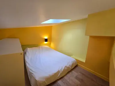 Un ou plusieurs lits dans un hébergement de l'établissement 2D- Studio tout équipé confort 5stars Idéal proche Paris