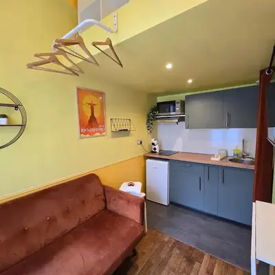 2D- Studio tout équipé confort 5stars Idéal proche Paris