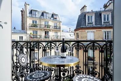 Balcon ou terrasse dans l'établissement Studio Épinettes