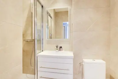 Salle de bains dans l'établissement Résidence Paris Charonne-Bastille