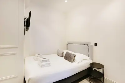 Un ou plusieurs lits dans un hébergement de l'établissement Résidence Paris Charonne-Bastille