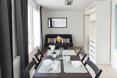 Coin salon dans l'établissement HomyParis
