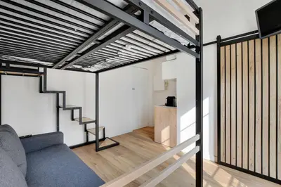 Télévision ou salle de divertissement dans l'établissement Cozy studio - 2P - Grenelle-Eiffel Tower
