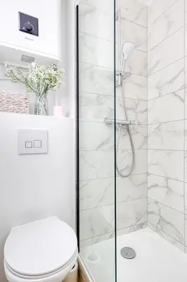 Salle de bains dans l'établissement Face au métro 13 - 26 m2 refait à neuf