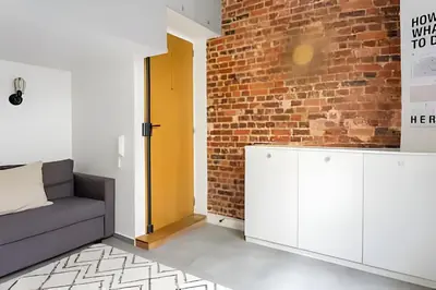 Coin salon dans l'établissement Casa Naranja