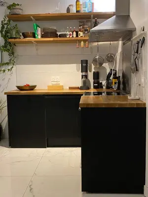 Cuisine ou kitchenette dans l'établissement Appartement neuf design - Montmartre