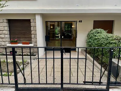 Façade ou entrée de l'établissement Jardin Boissière Esclusivo 90MQ con Giardino Privato