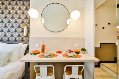 Nourriture dans l'appartement ou à proximité