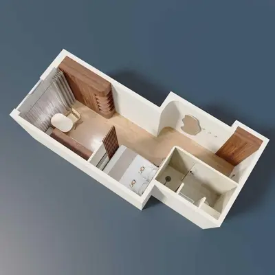 Plan de l'établissement Magnificent Studio with A-C - 2P - Champs-Élysées