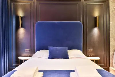 Un ou plusieurs lits dans un hébergement de l'établissement Wonderful private room - 2P - Châtelet