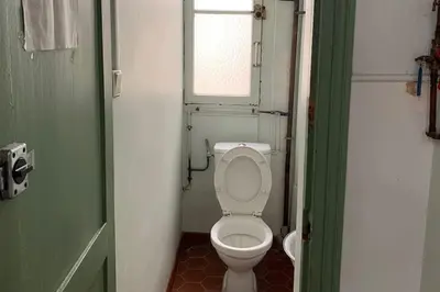 Salle de bains dans l'établissement Paris Studio Rose & Stouring