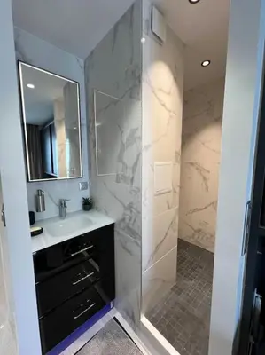 Salle de bains dans l'établissement JOIA PARIS - Vaugirard
