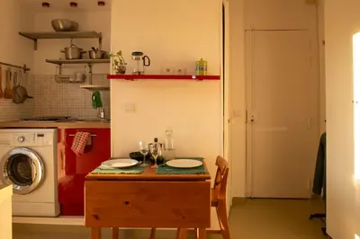 Cuisine ou kitchenette dans l'établissement Le Soleil de La Défense ! Bail mobilité, un mois minimum