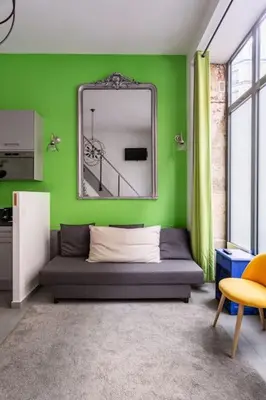 Coin salon dans l'établissement Casa Blanca