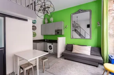 Cuisine ou kitchenette dans l'établissement Casa Blanca