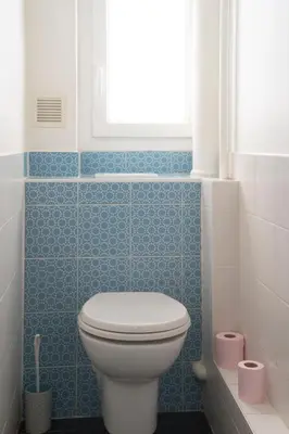 Salle de bains dans l'établissement Chaleureux appartement parisien