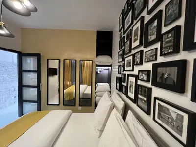 Télévision ou salle de divertissement dans l'établissement Appartement design Paris 13eme