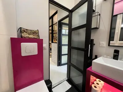Salle de bains dans l'établissement Appartement design Paris 13eme