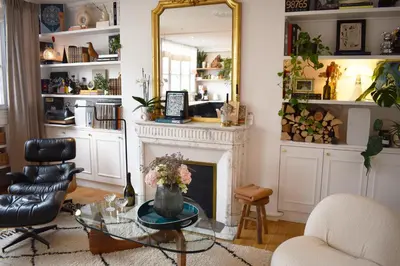 Coin salon dans l'établissement Le Parc Monceau