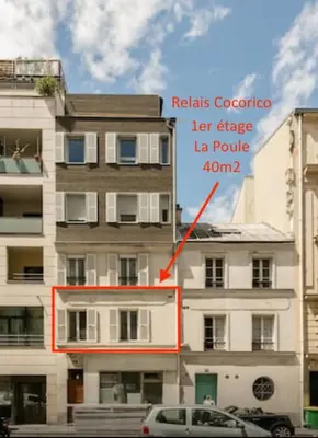 Plan de l'établissement Relais Cocorico 