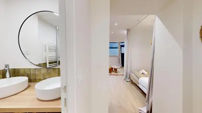 Salle de bains dans l'établissement 385 Suite Princesse - Superbe Appartement à Paris
