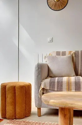 Coin salon dans l'établissement 385 Suite Princesse - Superbe Appartement à Paris