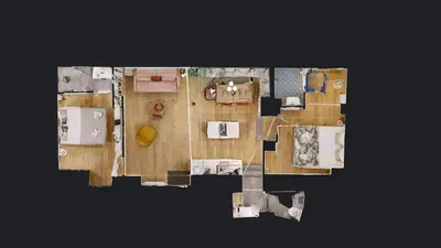 Plan de l'établissement 506 Suite Cadet - Superb apartment in Paris